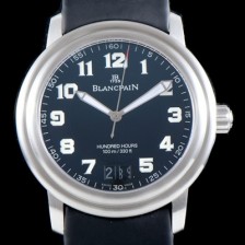 SA급 블랑팡 남성용 레만 2150-1130m-63 더블 윈도 빅데이트 40MM UP!! 블랙 밀리터리 다이얼 Cal.6950 오토매틱 무브먼트 BLA4201 xx