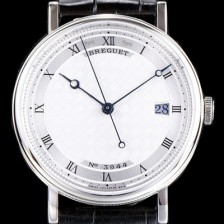 SA급 브레게 남성용 클래식 No.3944 최신버전 업그레이드형 5177BB/12/9V6 실버 텍스쳐드 다이얼 오토매틱 무브먼트 BRG0443 xx