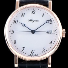 SA급 브레게 남성용 업그레이드형!!클래식 5177BR/29/9V6 데일리 워치 18K 로즈 골드 화이트 다이얼 오토매틱 무브먼트 BRG0410 xx