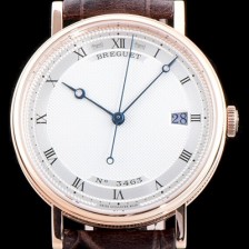 SA급 브레게 남성용 클래식 No.3463 최신버전 업그레이드형 5157BR/11/9V6 18K 로즈 골드 실버 텍스쳐드 다이얼 오토매틱 무브먼트 BRG0441 xx