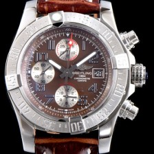 SA급 브라이틀링 남성용 슈퍼 어벤져II A1338111|F564|170A 크로노그래프 브라운 다이얼 오토매틱 무브먼트 BRE0200 xx