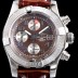 SA급 브라이틀링 남성용 슈퍼 어벤져II A1338111|F564|170A 크로노그래프 브라운 다이얼 오토매틱 무브먼트 BRE0200 xx