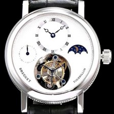 SA급 브레게 남성용 클래식 그랜드 컴플리케이션 5357PT/1B/9V6 리얼 뚜르비용 최신버전 업그레이드형!! 문페이즈 화이트 실버 텍스쳐드 다이얼 투어빌론 탑재 무브먼 BRG0405 xx