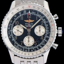 SA급 브라이틀링 남성용 네비타이머 크로노그래프 블랙 다이얼 오토매틱 무브먼트 BRE0410 xx