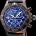 SA급 브라이틀링 남성용 원드라이더 44mm 크로노그라프 쿼츠 블루다이얼 BRE0444 xx