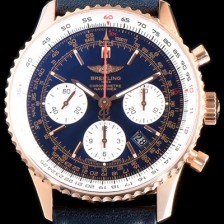 SA급 브라이틀링 남성용 신형 네비타이머 RB012012|Q606|739P|R20BA.1 베스트인기모델!!크로노그래프 18K 로즈골드 블루 다이얼 오토매틱 무브먼트 BRE0202 xx