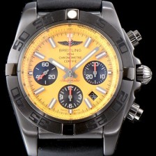 SA급 브라이틀링 남성용 최신상품!인기모델 크로노맷 MB0111C3|I531|262S|M20DSA.2 블랙라인 신제품 크로노그래프 옐로우 다이얼 오토매틱 무브먼트 BRE0250 xx