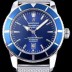SA급 브라이틀링 남성용 슈퍼오션 헤리티지 45 블루다이얼 BRE0420 xx