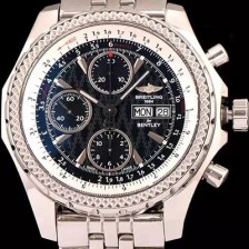 SA급 브라이틀링 남성용 벤틀리 지티2 크로노 그래프 다크블루 다이얼 BRE0410 xx