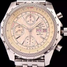 SA급 브라이틀링 남성용 벤틀리 지티2 크로노 그래프 화이트 다이얼 BRE0412 xx