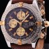 SA급 브라이틀링 남성용 크로노매트 크로노그래프 브라운 다이얼 오토매틱 무브먼트 BRE0242 xx