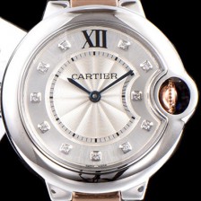 SA급 까르띠에 남성용 신형 레이디 쿼츠타입!! 발롱블루 드 까르띠에 WE902030 18K 로즈골드 투톤콤비 화이트 실버 썬더스트 다이얼 브레이슬릿 일본 수입산 Cal.057 타입 쿼츠 무브먼트 CAR0000 xx