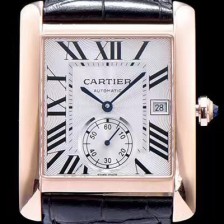 SA급 까르띠에 남성용 탱크 화이트 다이얼 오토매틱 무브먼트 CAR0010 xx