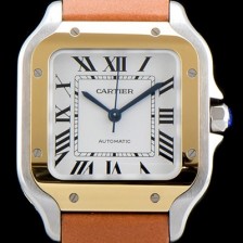 SA급 까르띠에 남성용 산토스 드 까르띠 W2SA0007 