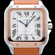 SA급 까르띠에 남성용 산토스 드 까르띠 W2SA0006 