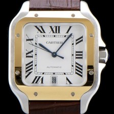 SA급 까르띠에 남성용 산토스 드 까르띠 W2SA0006 