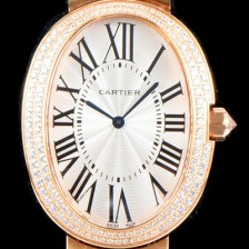 SA급 까르띠에 여성용 베누아 워치 WB520002 라지 모델 18K 로즈골드 1:1 수공 맞물림형식 최상급 쥬얼셋팅 화이트 다이얼 스위스 쿼츠 무브먼트 CAR0053 xx