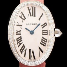 SA급 까르띠에 여성용 베누아 화이트 쿼츠 무브먼트 CAR0500 xx