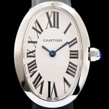 SA급 까르띠에 여성용 베누아 화이트 쿼츠 무브먼트 CAR0501 xx