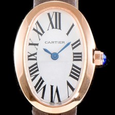 SA급 까르띠에 여성용 베누아 화이트 다이얼 쿼츠 무브먼트 CAR0016 xx