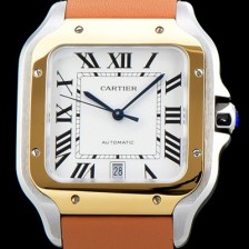 SA급 까르띠에 남성용 BEST UP!! 산토스 드 까르띠에 워치 W2SA0006 라지모델!! 18K 옐로우골드 투톤콤비 화이트 다이얼 오토매틱 무브먼트 CAR4041 xx