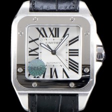 SA급 까르띠에 남성용 904L 신형스틸-ETA 2892-2 UP!! 산토스 100 워치 W20073X8 라지 모델 크림빛 신형 다이얼 오토매틱 무브먼트 CAR4001 xx