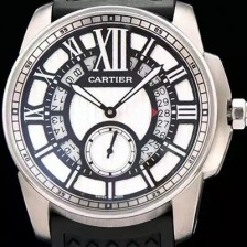SA급 까르띠에 남성용 칼리브 드 까르띠에 스위스 2824 오토매틱 무브먼트 CAR0351 xx