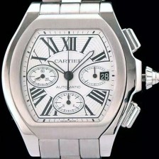 SA급 까르띠에 남성용 로드스터 크로노그래프 화이트다이얼 CAR0301 xx