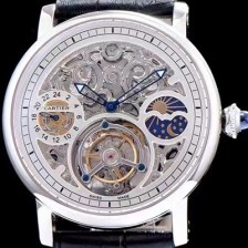 SA급 까르띠에 남성용 로통드 드 까르띠에 투어빌론 시리즈 CAR0034 xx