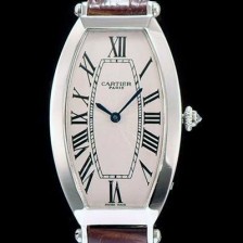SA급 까르띠에 여성용 토노 화이트 다이얼 쿼츠 무브먼트 CAR0115 xx