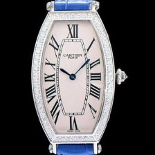 SA급 까르띠에 여성용 토노 화이트 다이얼 다이아몬드 주얼리 세팅 쿼츠 무브먼트 CAR0110 xx