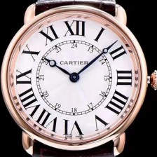 SA급 까르띠에 남성용 솔로 드 까르띠에 W6801004 화이트 다이얼 오토매틱 무브먼트 CAR0122 xx