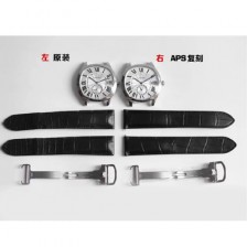 SA급 까르띠에 남성용 토르튜 화이트 다이얼 오토매틱 무브먼트 car69372 xx