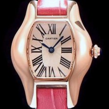 SA급 까르띠에 여성용 토르튜 화이트 다이얼 스위스 정품 쿼츠 무브먼트 CAR0150 xx