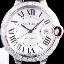 SA급 까르띠에 남성용 2019신상 발롱블루 42mm 다이아몬드 베젤 ETA2824-2 오토매틱 무브먼트 CAR0102 xx