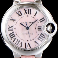 SA급 까르띠에 여성용 발롱블루 2019신상 33mm 핑크 다이얼 오토매틱 무브먼트 CAR0550 xx