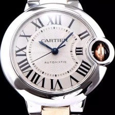 SA급 까르띠에 남성용 남녀 베스트모델!!발롱블루 드 까르띠에 W6920098 18K 로즈골드 투톤콤비 화이트 실버 썬더스트 다이얼 오토매틱 무브먼트 CAR0036 xx