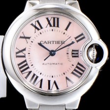 SA급 까르띠에 여성용 발롱블루 2019신상 33mm 핑크 다이얼 오토매틱 무브먼트 CAR0550 xx