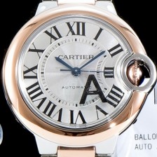 SA급 까르띠에 여성용 2019신상 발롱블루 W2BB0023 33mm 화이트 다이얼 오토매틱 무브먼트 CAR0100 xx
