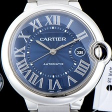 SA급 까르띠에 남성용 2019신상 발롱블루 WSBB0025 42mm 블루 다이얼 오토매틱 무브먼트 CAR0106 xx