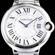 SA급 까르띠에 남성용 발롱블루 커플용 화이트 다이얼 CAR0521 xx