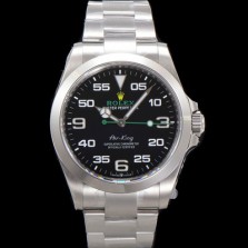 SA급 로렉스 남성용 신형 에어킹 M126900-0001 오이스터 워치 오토매틱 3230 타입 블랙 다이얼 ROL0513 xx