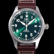 SA급 아이더블유씨 남성용시계 1:1수제공정형 마크18 !! 파일럿 IW328205 마크18 오토매틱 32111타입 40mm 가죽줄 그린다이얼 iwc9264 xx