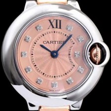 SA급 까르띠에 남성용 발롱블루 WE902052로즈골드 다이얼 쿼츠 무브먼트 CAR0011 xx