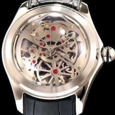 SA급 코롬 남성용 버블 시쓰루 다이얼 로즈 골드 베 COR004 xx