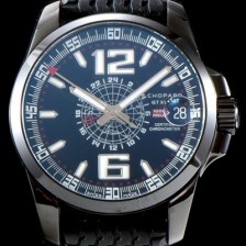 SA급 쇼파드 남성용 밀레밀리아 블랙 다이얼 오토매틱 CHO0400 xx