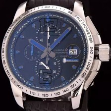 SA급 쇼파드 남성용 클레식 레이싱 밀레 밀레밀리아 1000 모델 크로노그래프 블랙 다이얼 일본산 쿼츠 무브먼 CHO0410 xx