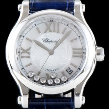 SA급 쇼파드 여성용 베스트셀러!!해피 스포츠 278559-3001 36MM 스테인리스 스틸 다이아몬드UP!! 화이트 다이얼 오토매틱 무브먼트 CHO0241 xx