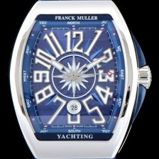 SA급 프랭크 뮬러 남성용 마스터 컴플리케이션 V 45 SC DT YACHTING 뱅가드 요팅!! 블루 다이얼 스위스 ETA 2824-A2오토매틱 FRA0405 xx