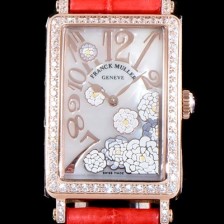 SA급 프랭크뮬러 여성용 롱아일렌드 952 QZ ORC D 1R 컬력션 최상급 퀄리티의 쥬얼셋팅 케이스 화이트 마더 오브 펄 다이얼 스위스 쿼츠 무브먼트 FRA0411 xx